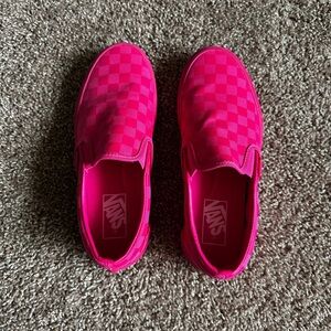 💕Vans Pink Slip-On Sneakers💕